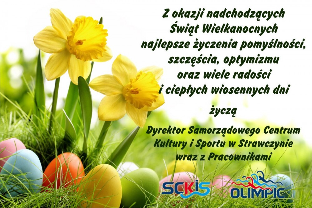 OLIMPIC - życzenia wielkanocne