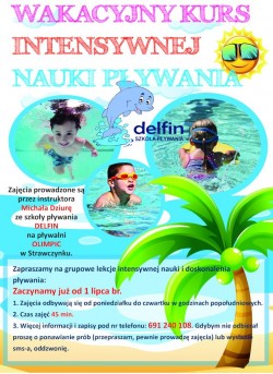 Wakacyjny kurs pływania