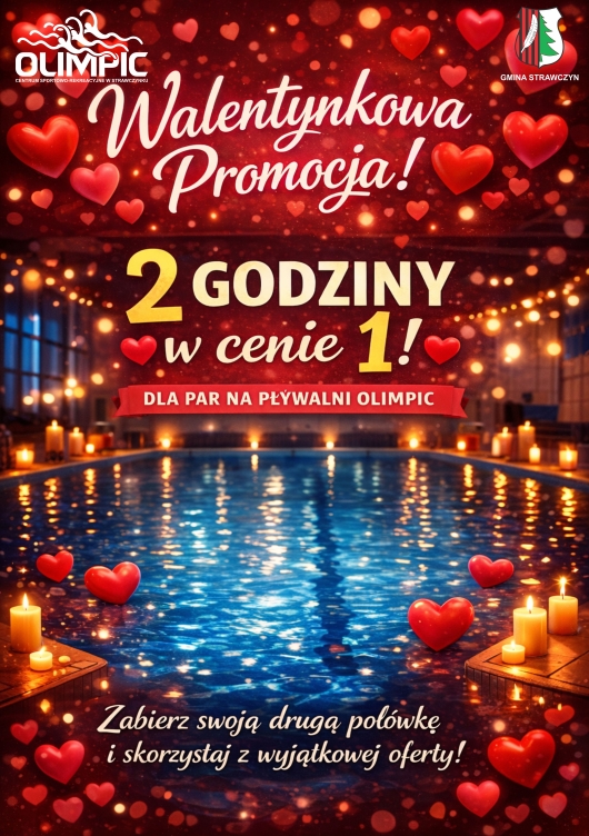 plakat walentynki promocja basen 2026 mini