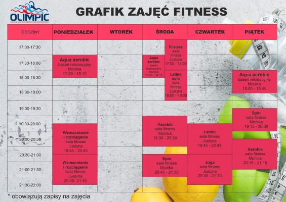 grafika fitness 2025 WERS GRAFICZNA
